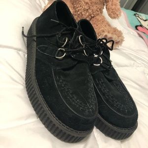 T.U.K Shoes - tuk black gothic punk creepers T.U.K Shoes - tuk black gothic punk creepers